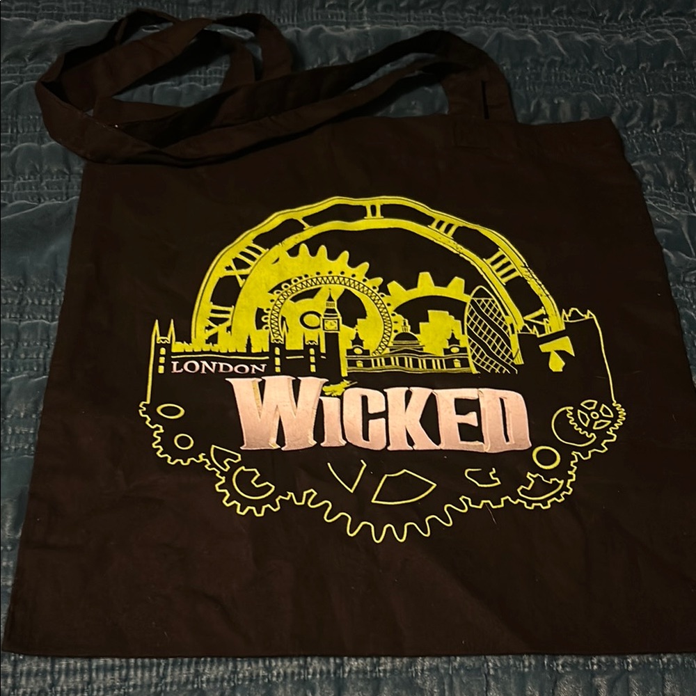 Wicked London Black Tote Bag